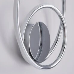 Dunelm Langdon Chrome Integrated LED Bathroom Wall Light 10 Dunelm Langdon Chrome Integrated LED Bathroom Wall Light -Lighting Heaven 30752937 alt02