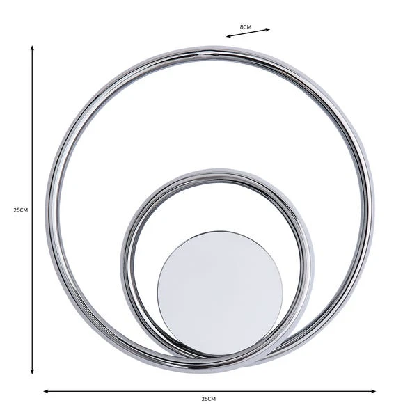 Dunelm Langdon Chrome Integrated LED Bathroom Wall Light 8 Dunelm Langdon Chrome Integrated LED Bathroom Wall Light - Image 6