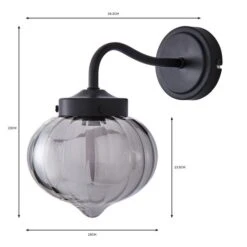 Dunelm Voyager Wall Light -Lighting Heaven 30752955 alt07