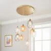 Dunelm Elodie 8 Light Cluster Ceiling Fitting -Lighting Heaven 30753362