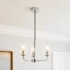 Dunelm Palazzo Clear 3 Light Ceiling Fitting -Lighting Heaven 30753370