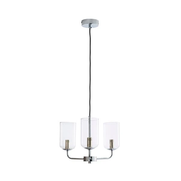 Dunelm Palazzo Clear 3 Light Ceiling Fitting 7 Dunelm Palazzo Clear 3 Light Ceiling Fitting - Image 5
