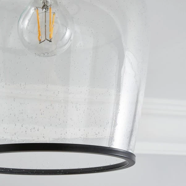 Dunelm Lenny 1 Light Black Flush Ceiling Fitting 5 Dunelm Lenny 1 Light Black Flush Ceiling Fitting - Image 3