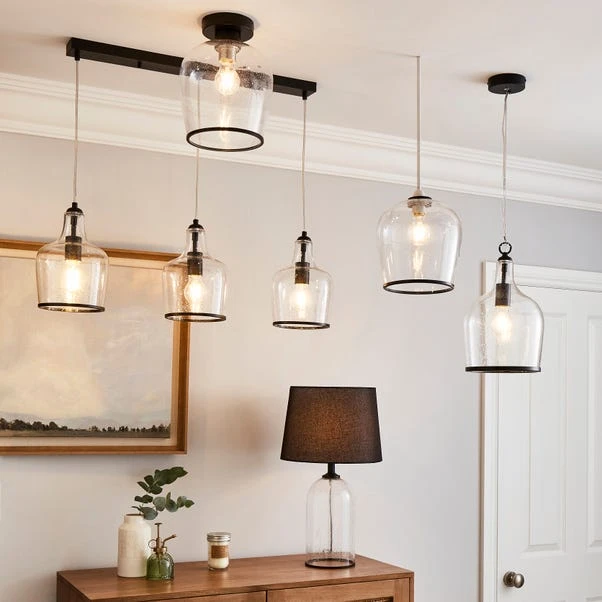 Dunelm Lenny 1 Light Black Flush Ceiling Fitting 8 Dunelm Lenny 1 Light Black Flush Ceiling Fitting - Image 6