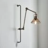 Dunelm Nicholas Industrial Adjustable Wall Light -Lighting Heaven 30753394