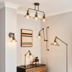 Dunelm Nicholas Industrial Adjustable Wall Light -Lighting Heaven 30753394 alt06