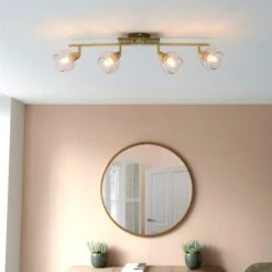 Dunelm Tia 4 Light Spotlight Bar -Lighting Heaven 30754839 alt02