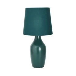 Dunelm Ava Bottle Green Table Lamp 11 Dunelm Ava Bottle Green Table Lamp -Lighting Heaven 30755339 alt05