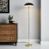 Dunelm Emzo Black Floor Lamp -Lighting Heaven 30755585