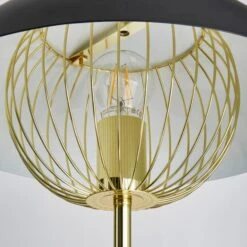 Dunelm Emzo Black Floor Lamp 10 Dunelm Emzo Black Floor Lamp -Lighting Heaven 30755585 alt02