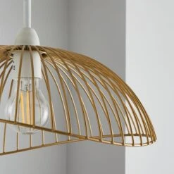 Elements Jaula Easy Fit Pendant -Lighting Heaven 30755629 alt02