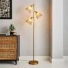 Elements Jaula Gold Floor Lamp -Lighting Heaven 30755630