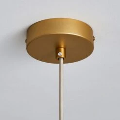 Elements Jaula Gold 1 Light Ceiling Fitting -Lighting Heaven 30755632 alt03