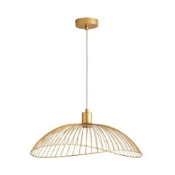 Elements Jaula Gold 1 Light Ceiling Fitting -Lighting Heaven 30755632 alt05