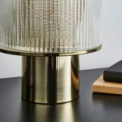 Dunelm Kruze Glass Table Lamp -Lighting Heaven 30755682 alt03