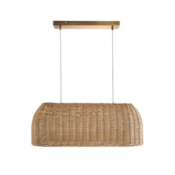 Churchgate Cotes Rattan 2 Light Diner Ceiling Fitting 7 Churchgate Cotes Rattan 2 Light Diner Ceiling Fitting - Image 5