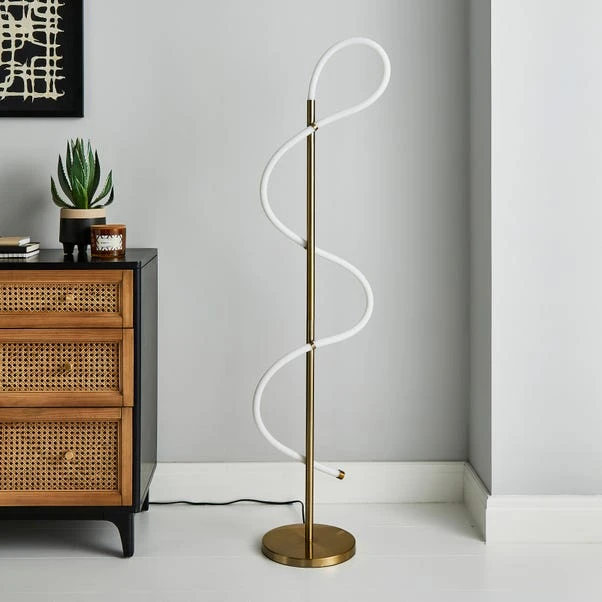 Dunelm Flexi Integrated LED Dimmable Floor Lamp 4 Dunelm Flexi Integrated LED Dimmable Floor Lamp - Image 2