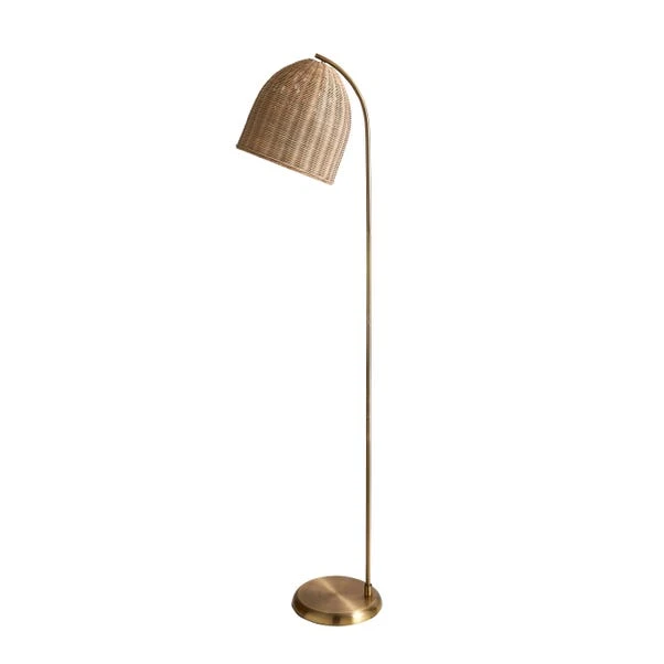 Churchgate Cotes Rattan Floor Lamp 7 Churchgate Cotes Rattan Floor Lamp - Image 5