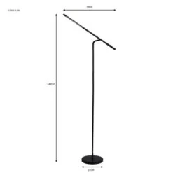 Dunelm Jackson LED Dimmable Floor Lamp -Lighting Heaven 30755701 alt07