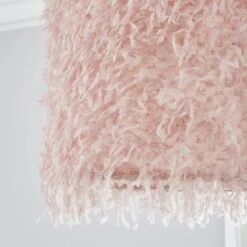 Dunelm Suzu Pink Easy Fit Pendant -Lighting Heaven 30755703 alt02