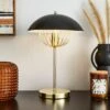 Dunelm Emzo Black Table Lamp -Lighting Heaven 30755720