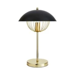 Dunelm Emzo Black Table Lamp -Lighting Heaven 30755720 alt05