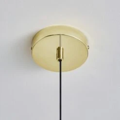 Dunelm Emzo Black Ceiling Fitting 50cm 11 Dunelm Emzo Black Ceiling Fitting 50cm -Lighting Heaven 30755730 alt03