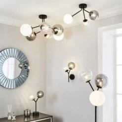 Dunelm Nila 6 Light Ceiling Fitting -Lighting Heaven 30755733 alt06
