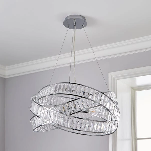 Dunelm Lilia 3 Light Ceiling Fitting 4 Dunelm Lilia 3 Light Ceiling Fitting - Image 2