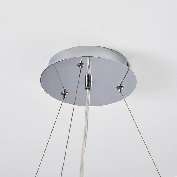 Dunelm Lilia 3 Light Ceiling Fitting 6 Dunelm Lilia 3 Light Ceiling Fitting - Image 4