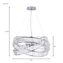 Dunelm Lilia 3 Light Ceiling Fitting 13 Dunelm Lilia 3 Light Ceiling Fitting -Lighting Heaven 30755735 alt07