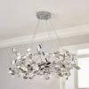 Dunelm Iris Hoop 4 Light Ceiling Fitting 2 Dunelm Iris Hoop 4 Light Ceiling Fitting -Lighting Heaven 30755737