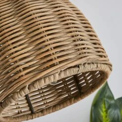 Churchgate Cotes Rattan Plug In Wall Light -Lighting Heaven 30755741 alt02