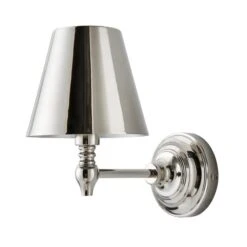 Dorma Bedford Polished Nickel Wall Light -Lighting Heaven 30755750 alt05