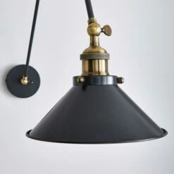 Dunelm Logan Grey Arm Ceiling And Wall Light 10 Dunelm Logan Grey Arm Ceiling And Wall Light -Lighting Heaven 30755758 alt02