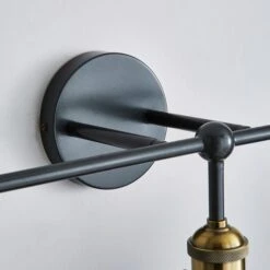 Dunelm Logan Grey 3 Light Wall Light 11 Dunelm Logan Grey 3 Light Wall Light -Lighting Heaven 30755760 alt03