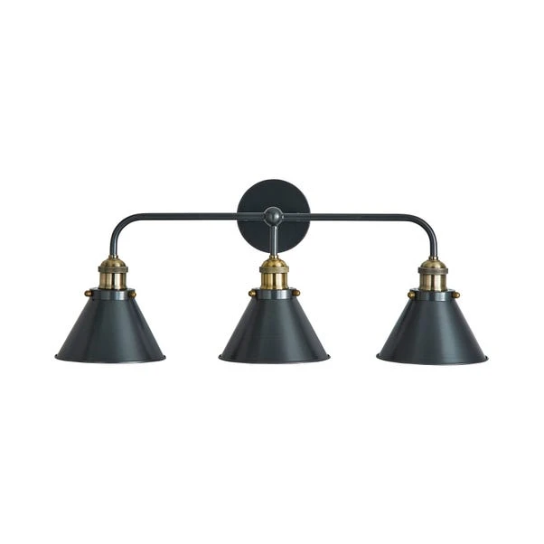Dunelm Logan Grey 3 Light Wall Light 7 Dunelm Logan Grey 3 Light Wall Light - Image 5