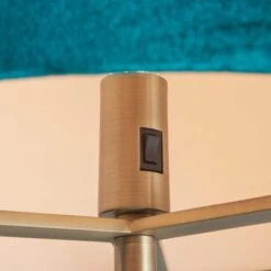 Vogue Lighting Vogue Balaton 1 Light Green Velvet Floor Lamp -Lighting Heaven 30755829 alt04