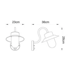 Vogue Lighting Vogue Windermere Outdoor PIR Wall Light 13 Vogue Lighting Vogue Windermere Outdoor PIR Wall Light -Lighting Heaven 30755865 alt07