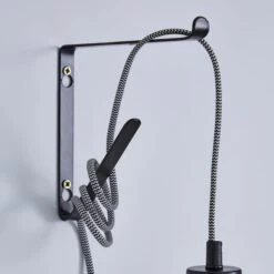 Dunelm Bradford Plug In Flex Set Twin Pack Matt Black 12 Dunelm Bradford Plug In Flex Set Twin Pack Matt Black -Lighting Heaven 30762451 alt04