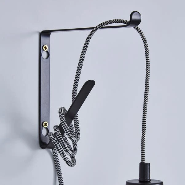 Dunelm Bradford Plug In Flex Set Twin Pack Matt Black 7 Dunelm Bradford Plug In Flex Set Twin Pack Matt Black - Image 5