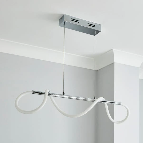 Dunelm Flexi Integrated LED 70cm Ceiling Fitting 4 Dunelm Flexi Integrated LED 70cm Ceiling Fitting - Image 2