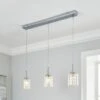 Dunelm Frankie 3 Light Bar Ceiling Fitting -Lighting Heaven 30763287