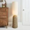 Dunelm Churchgate Cotes Rattan Floor Lamp -Lighting Heaven 30763294