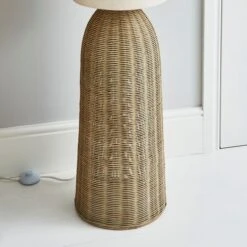 Dunelm Churchgate Cotes Rattan Floor Lamp -Lighting Heaven 30763294 alt03
