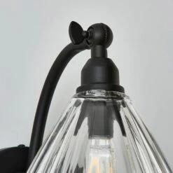 Churchgate Allexton Black Wall Light -Lighting Heaven 30763303 alt02