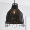 Dunelm Lowa Easy Fit Pendant Black -Lighting Heaven 30766149