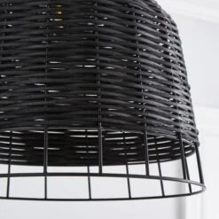 Dunelm Lowa Easy Fit Pendant Black -Lighting Heaven 30766149 alt02