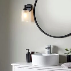 Dunelm Fryer Bathroom Wall Light -Lighting Heaven 30766171 alt02