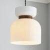 Dunelm Tien Walnut Easyfit Pendant -Lighting Heaven 30766178